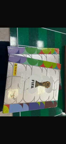 Álbum da copa 2026 capa dura prata lacrado