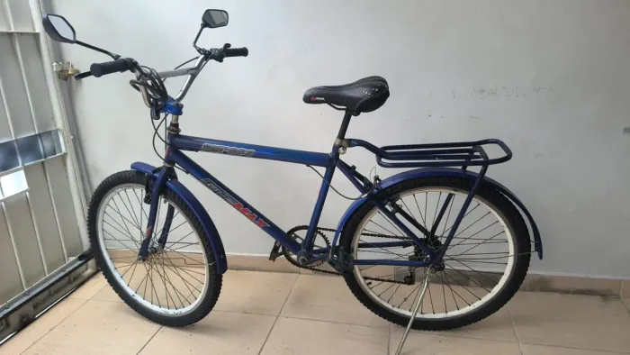 Bicicleta com marcha