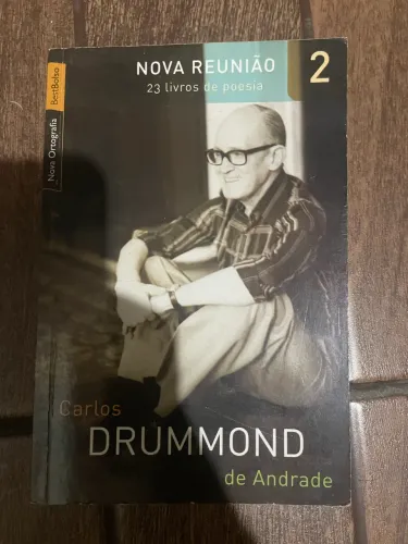 Livros Carlos Drummond de Andrade / 3 livros