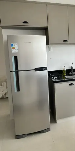 Geladeira Brastemp Inox 375lts  