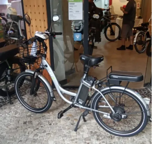 Bicicleta Elétrica Aro 24 - Alumínio | Bateria Lítio | Shimano (NF e Garantia)