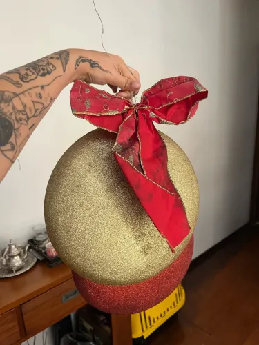 Bolas de Arvoré de Natal Gigantes