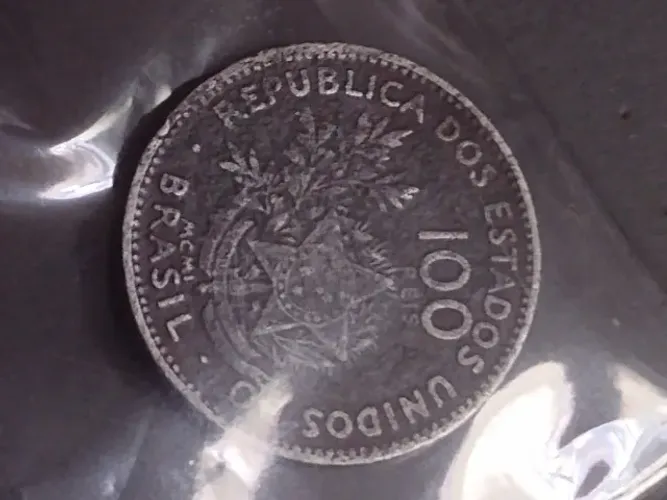 Moedas de 100 reis de  mcmi