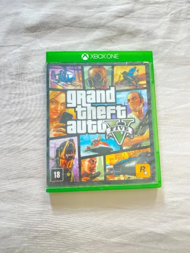 Jogo GTA V Rock Stars Xbox One - Mídia Física Original