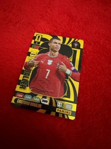 Card Golden Baller Cristiano Ronaldo Adrenalyn XI Copa 2026