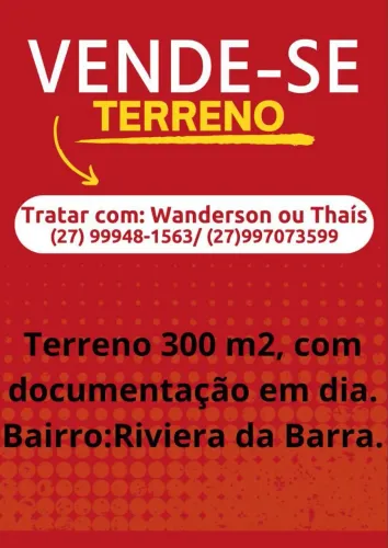 Terreno de 300m²