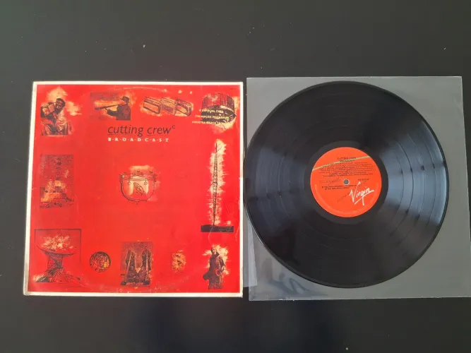 LP Cutting Crew Broadcast Rarissimo muito bom