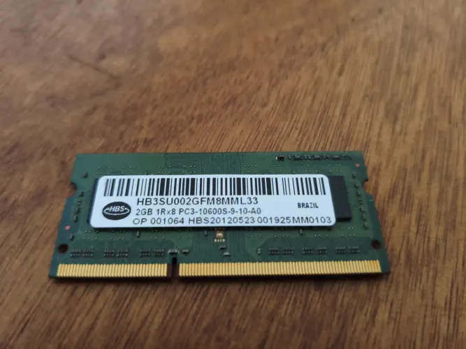 Memoria RAM, DDR3, 2GB