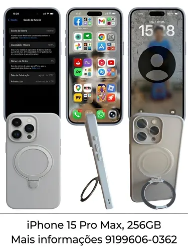 iPhone 15 Pro Max 256gbs em castanhal