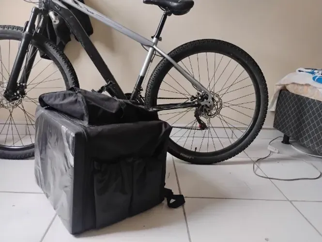 Bag caixa térmica para entrega motoboy
