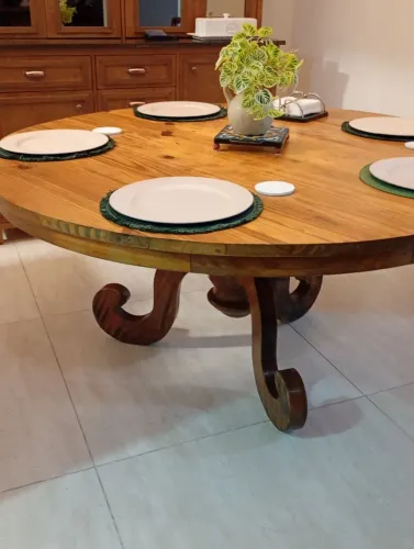 mesa madeira de demolição Mariah Oregon 1.60m