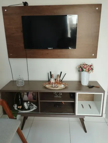 Rack com painel 
