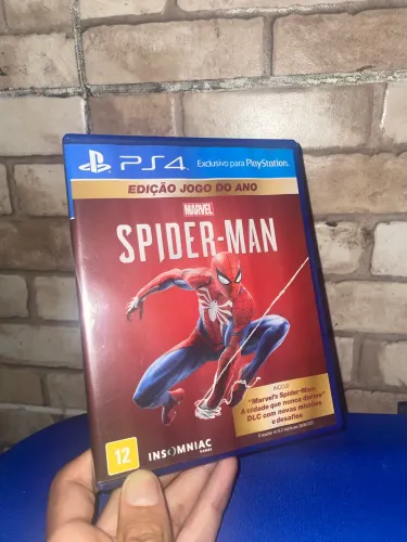 Jogo do homem aranha PS4