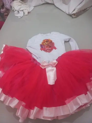 Conjunto Personagem Skye Personalizado - 5 a 6 Anos!
