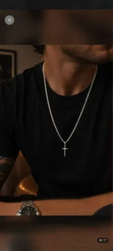 Cordão prata 925. Masculino
