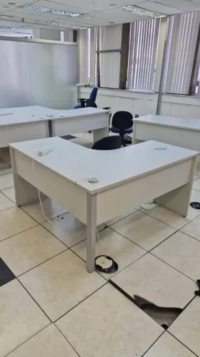 Mesa em L de escritório 1,40X1,40