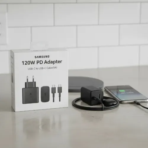 Carregador Samsung Turbo 120W Original Ultra Rápido Usb-C Novo (Garantia)