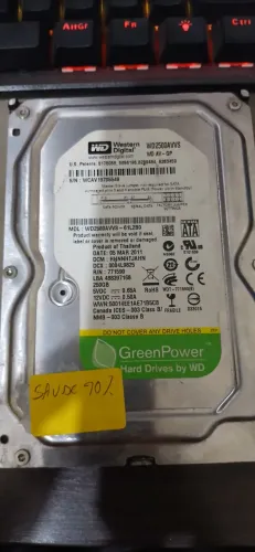 Hd desktop 250 gb 90%