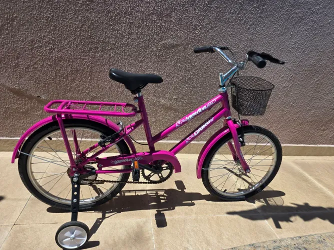 Bicicleta Infantil Cairu Rosa Aro 20 - Usada 2 vezes