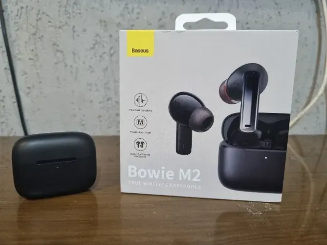 ? Baseus Bowie M2 Original ANC | Novo | Completo na Caixa | Cancelamento de Ruído