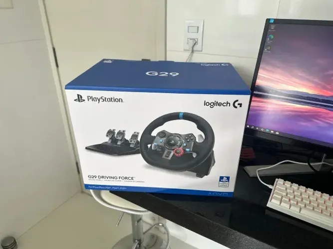 ? Volante Logitech G29 | PC, PS5, PS4 e PS3
