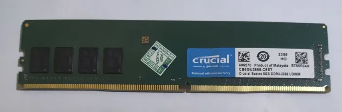 Memoria RAM 8GB Crucial