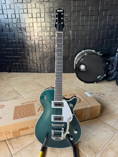 Guitarra Gretsch Electromatic G5230t Cadillac Green Tarraxas trava Gotoh