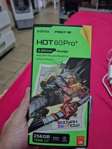 Hot 60 pro Plus 1 mês de uso passo cartão, Pix e dinheiro