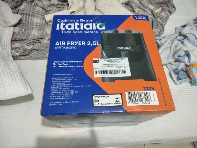 Panela Airfryer nunca usada3,5 l
