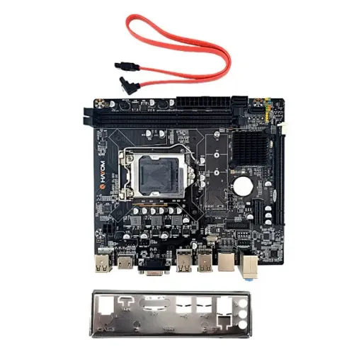 Placa Mãe Hayom H61 PLM2300, Intel LGA 1155, DDR3, M.2, USB 2.0, VGA HDMI, Lan Gigabit, OE
