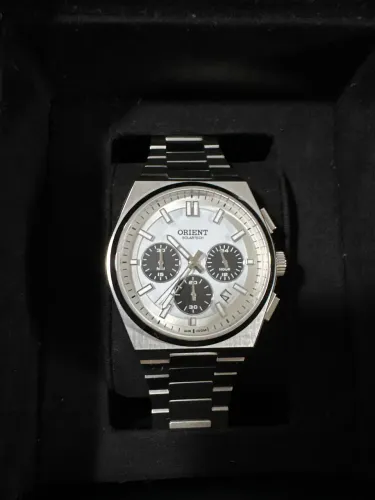 Relógio Orient Solartech MBSSC274 Branco