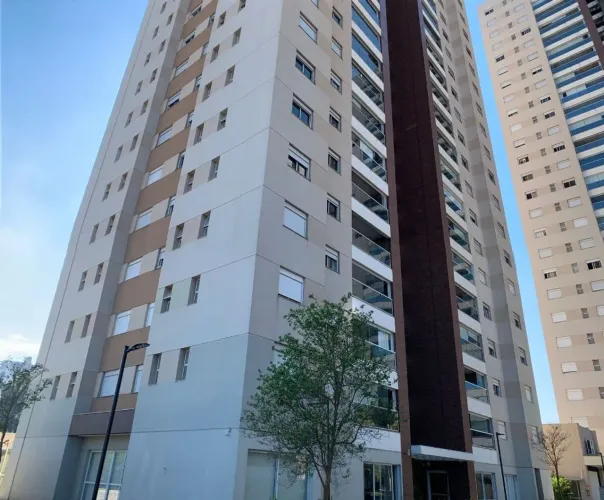 Apartamento com 2 dormitórios para alugar, 96 m² por R$ 5.446,06/mês - Vivaz Home Resort -