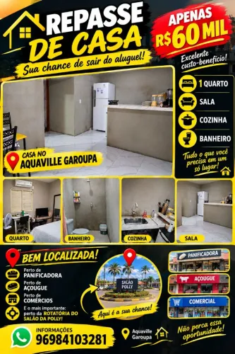 Repasse no aquaville Garoupa