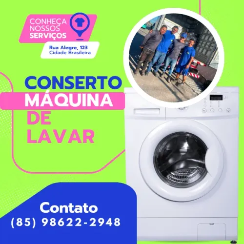 Manutenção de Lavadora de Roupas| Atendimento rápido