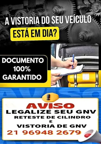 Vistoria e Reteste de GNV 