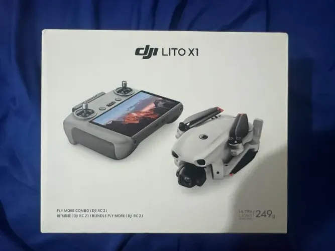 Drone DJI Lito X1 Fly More Combo Controle com Tela NOVO Original Lacrado