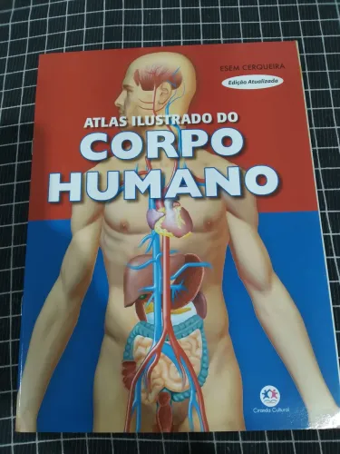 Atlas Ilustrado do Corpo Humano com Poster
