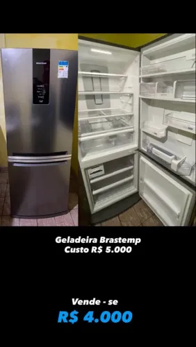 Geladeira Brastemp 2 anos de uso ótima conservação.