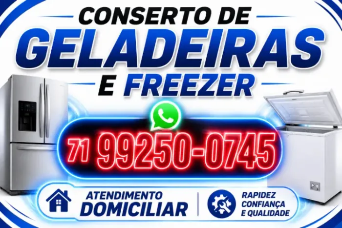 Conserto de Geladeira e freezer