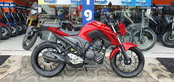 Yamaha Fz 25 Fazer 250 Connected Abs 2026 Vermelha