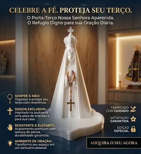 Vendo Porta Terço Nossa Senhora Aparecida