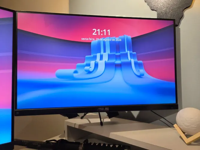Monitor Gamer Asus VP249QGR 23.8 144Hz IPS 1ms - Sem marcas de uso, na caixa