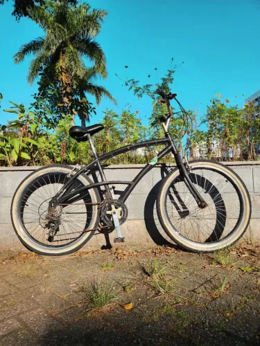 Bicicleta caloi preta