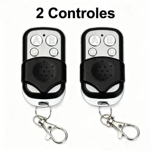 Promoção Shopee! Controle Portão Eletrônico 4 Botões - Compacto e Prático