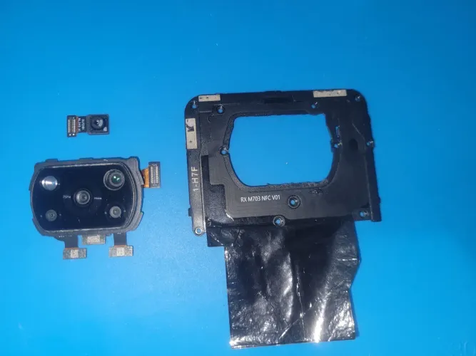 Conjunto de câmera xiaomi poco x3 pro frontal e traseira.