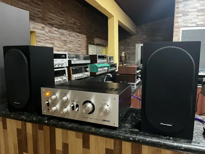 Conjunto Pioneer HI FI Vintage!!! Lindíssimo e Revisado!!!