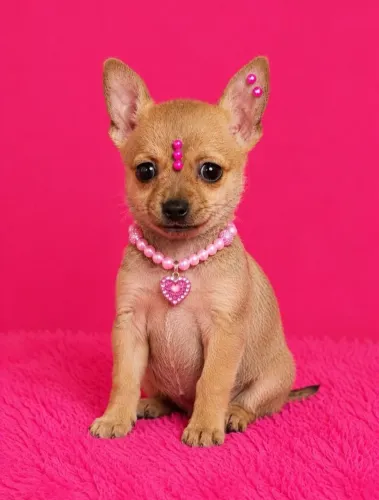 Chihuahua fêmeas disponível pelo curto