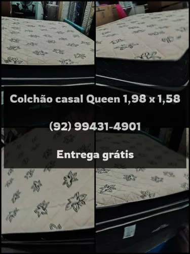 Colchão Casal Queen Ortobom Molas Ensacadas - Semi Novo (FRETE GRÁTIS)