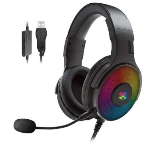 Headset Gamer Fortrek Cruiser 7.1 USB RGB