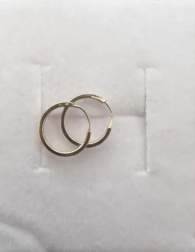 Brinco de ouro 18 k